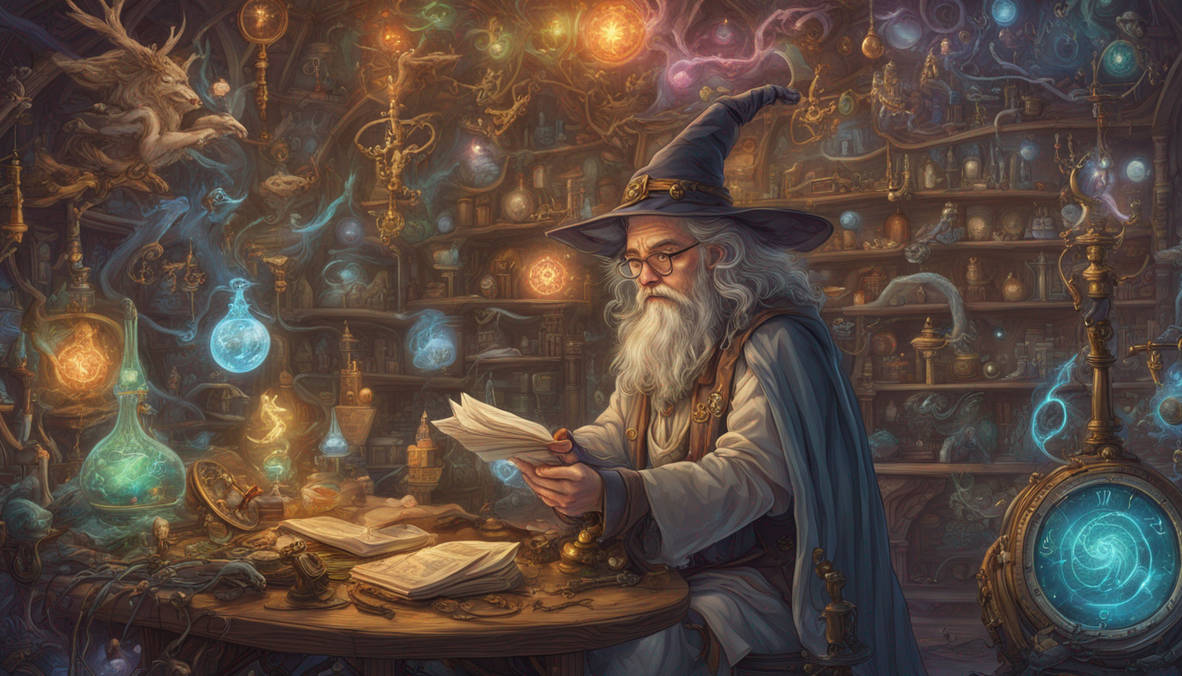 Wizard Scientists A wizard-scientist in a magical realm by ScienceStyled on DeviantArt
