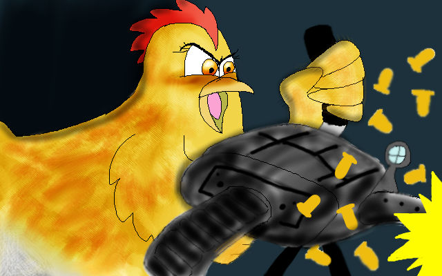 Tall Chicken [Chicken Gun] by Mikebigmoney1 on DeviantArt