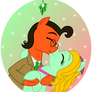 Overdue Mistletoe Kiss