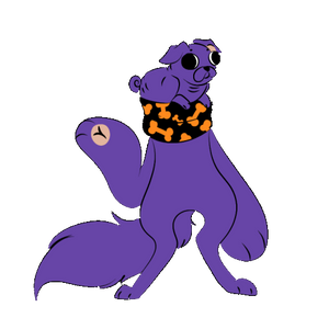 purple puggybean