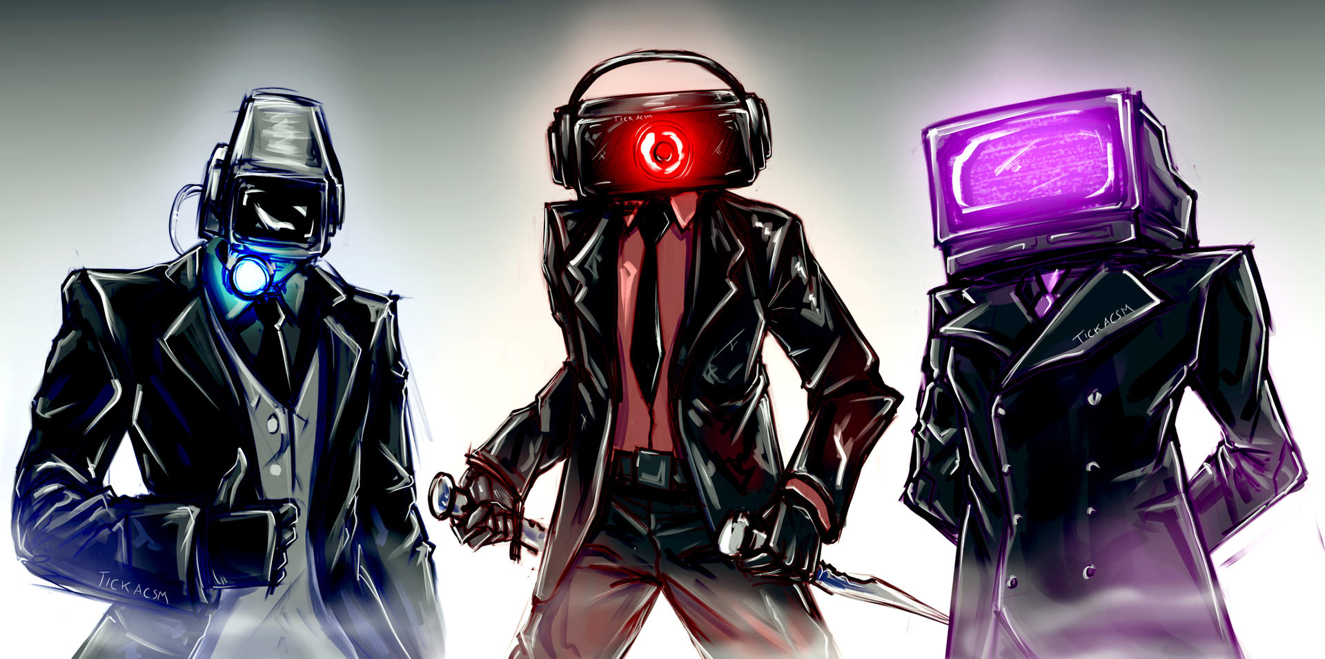 The Alliance Skibidi Toilets Fan art by 2-TICK-0 on DeviantArt