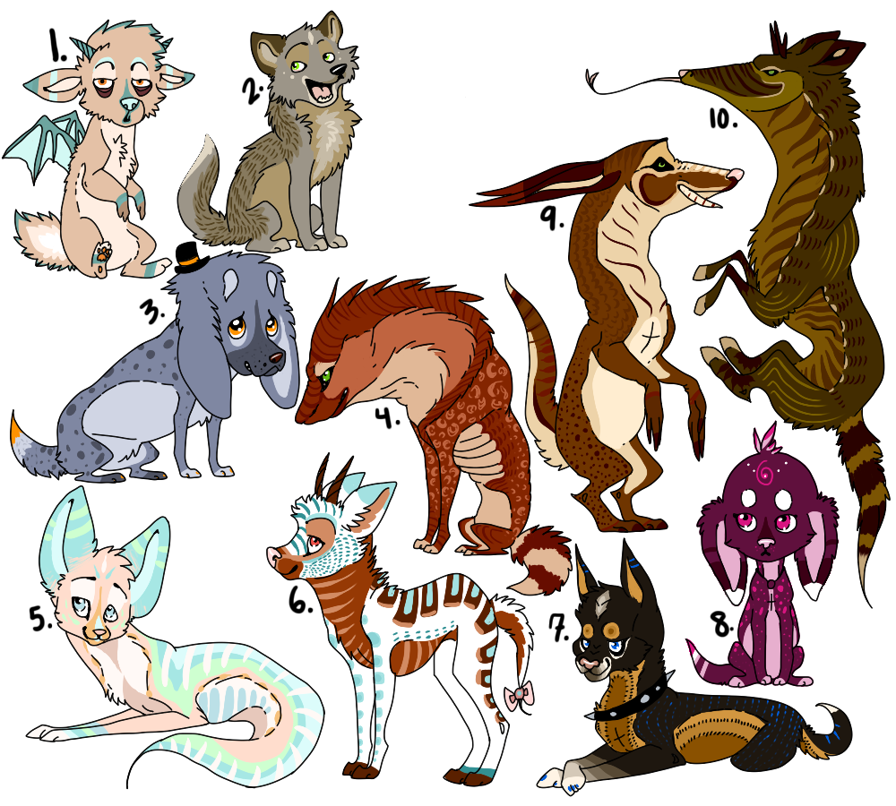 More Adoptables .:OPEN:.