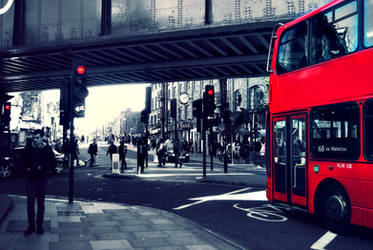 London in red