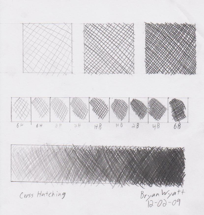 Cross Hatching Practice by brwyatt on DeviantArt