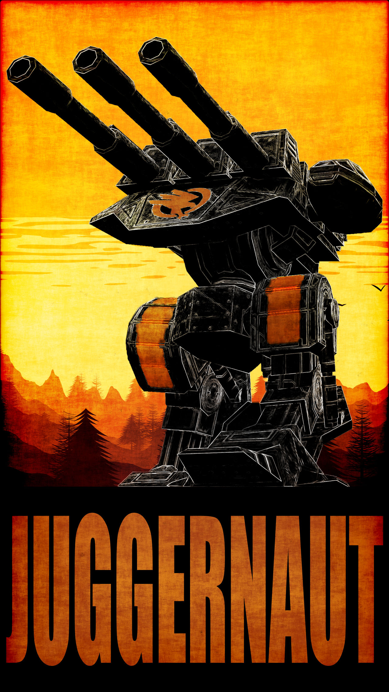 CNC 3 Kane's Wrath: Juggernaut Poster by Orbital-Vector on DeviantArt