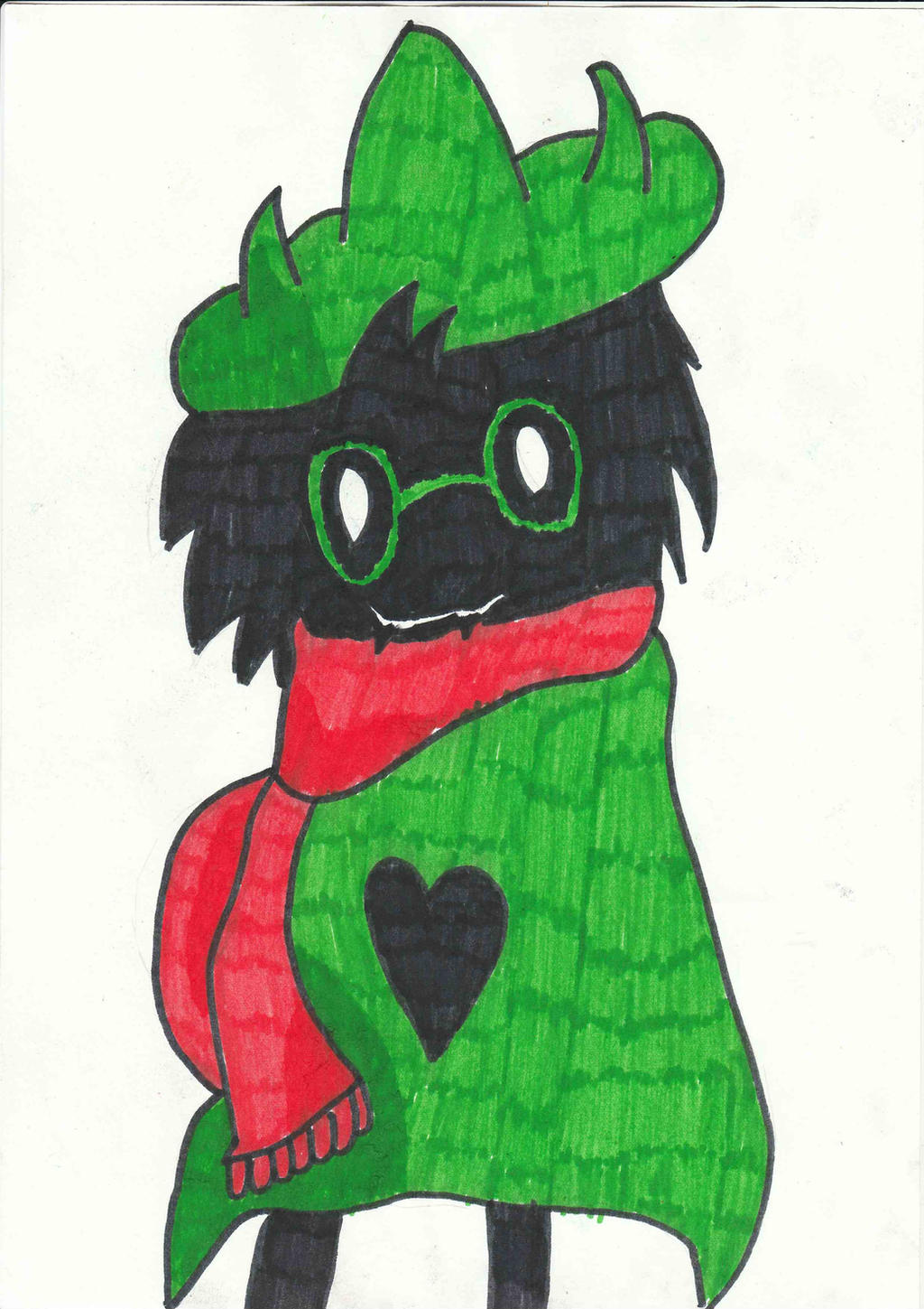 Delta Rune Ralsei Color Ralsei in Color Deltarune by BlueSharpi on DeviantArt