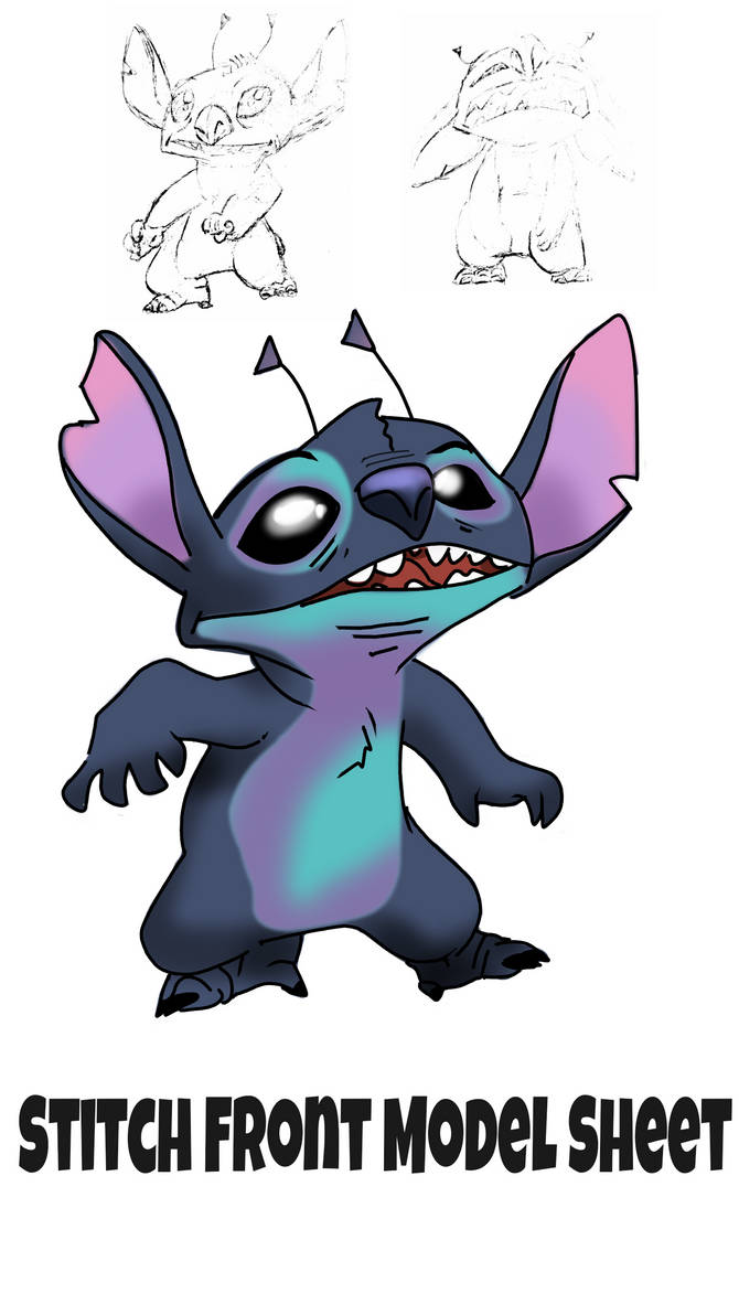 Model Stitcher Stitch front model sheet 2 by Gman20999 on DeviantArt