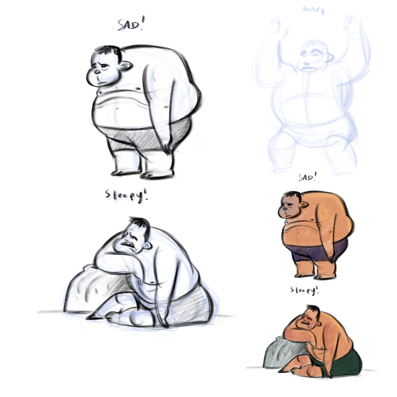 Character Design Exercise by Gman20999 on DeviantArt