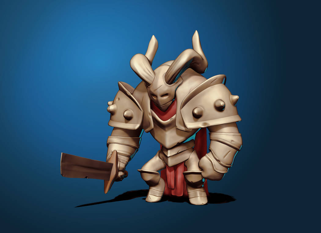 Stylized Knight Render Final by Gman20999 on DeviantArt