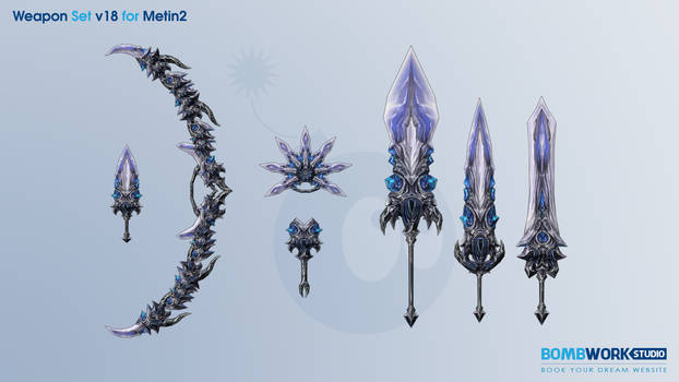 Weapons Set v18 for Metin2