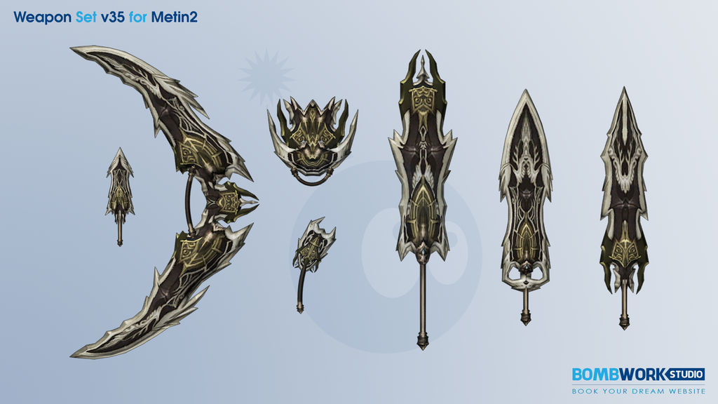 Metin2 Drawing Weapons Set v35 for Metin2 by BombWork-Studio on DeviantArt