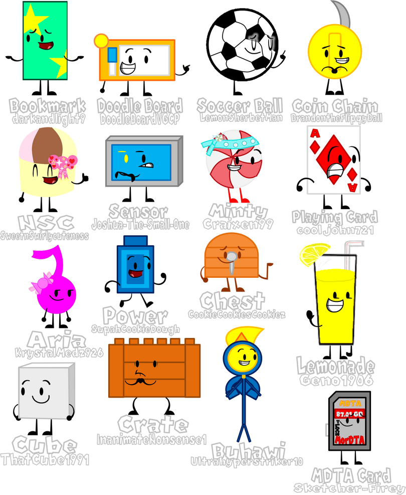 Object Multiverse Intro Object Multiverse Repex 1 Contestants by UltraJacob2016 on DeviantArt