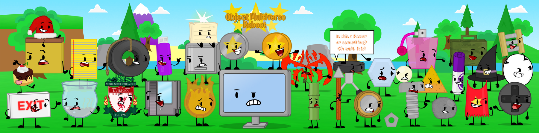 Object Multiverse Intro Official Object Multiverse Reboot Cast Pic by UltraJacob2016 on DeviantArt