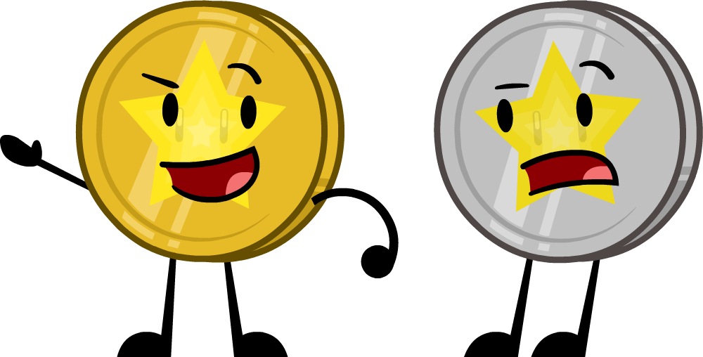 Star Coin and Silver Star Coin by UltraJacob2016 on DeviantArt