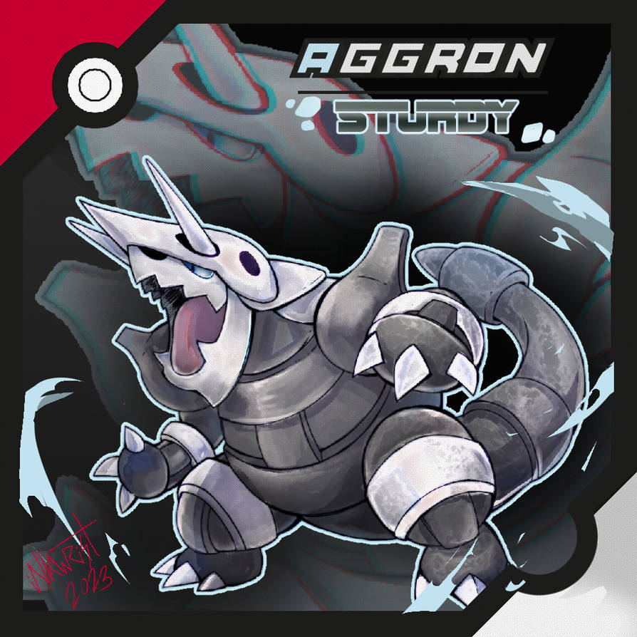 Aggron Single by iNKWRiST96 on DeviantArt