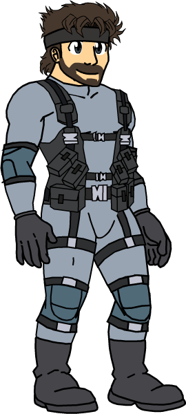 Solid Snake by supersmashmario on DeviantArt