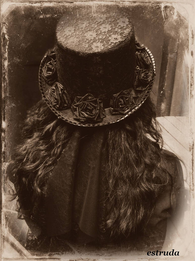 Gothic Victorian Hat by Estruda Gothic Victorian Hat by Estruda