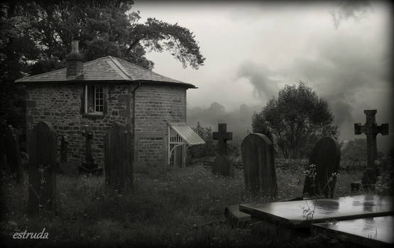 The Spooky Cottage In The Cemetery