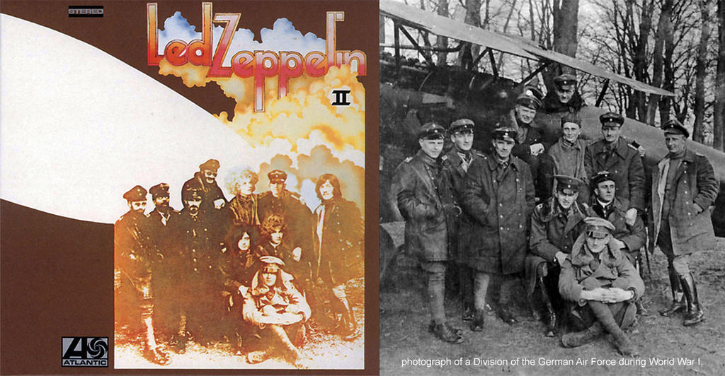 korn Sportsmand Alligevel Led Zeppelin II Original Art for Album Cover 1969 by ChrisGoes on DeviantArt