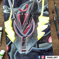 Shiny Rayquaza Painting by Pang.Art