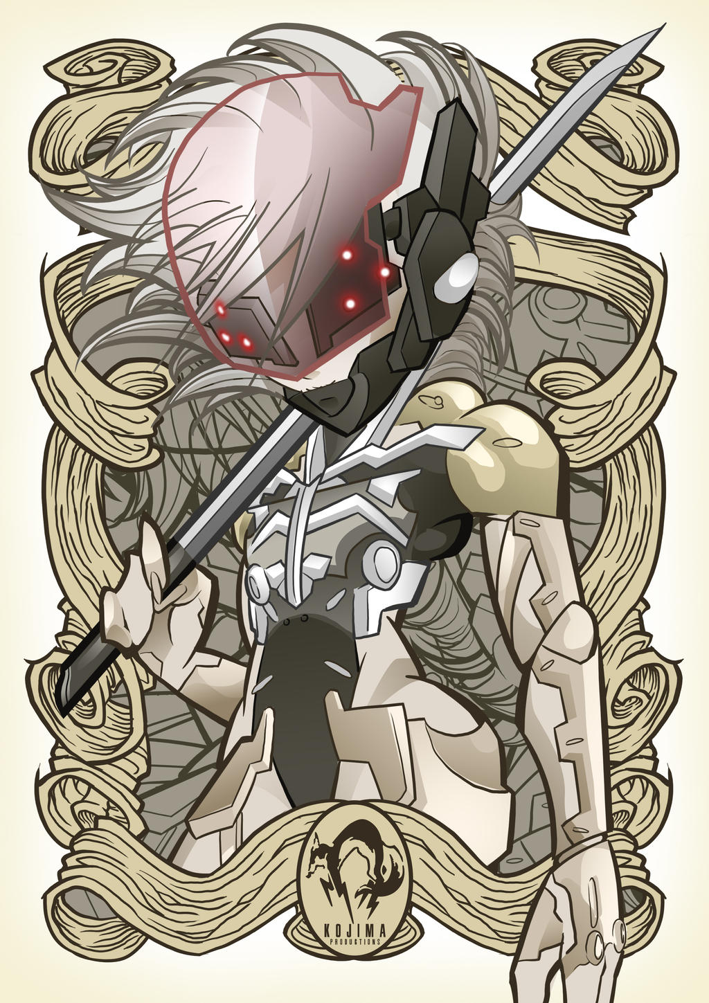 raiden mgs4 version by fajar-rizky on DeviantArt