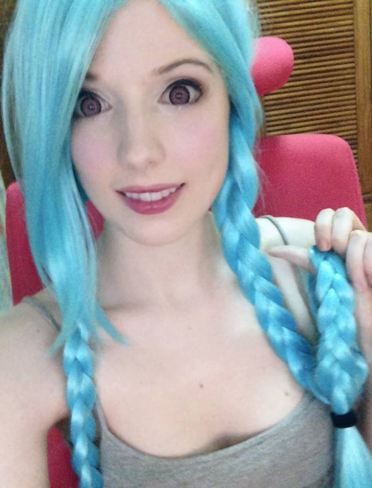 Jinx makeup hair test