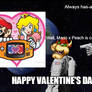 Always has been: Valentine's Day Meme