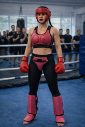 Emma the kickboxer