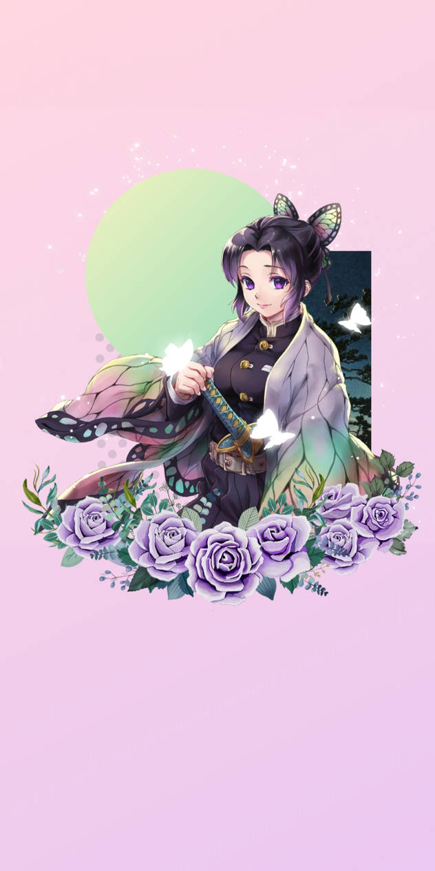 Shinobu Kocho Kimetsu No Yaiba Wallpaper By Antivvibu On Deviantart