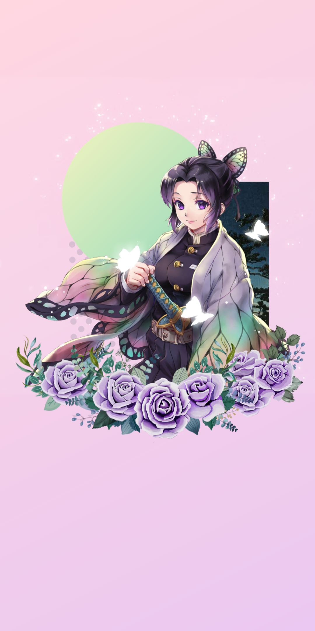 Shinobu Kocho (Kimetsu no Yaiba) Wallpaper by AntiVVIBU on DeviantArt Shinobu Kocho (Kimetsu no Yaiba) Wallpaper by AntiVVIBU on DeviantArt