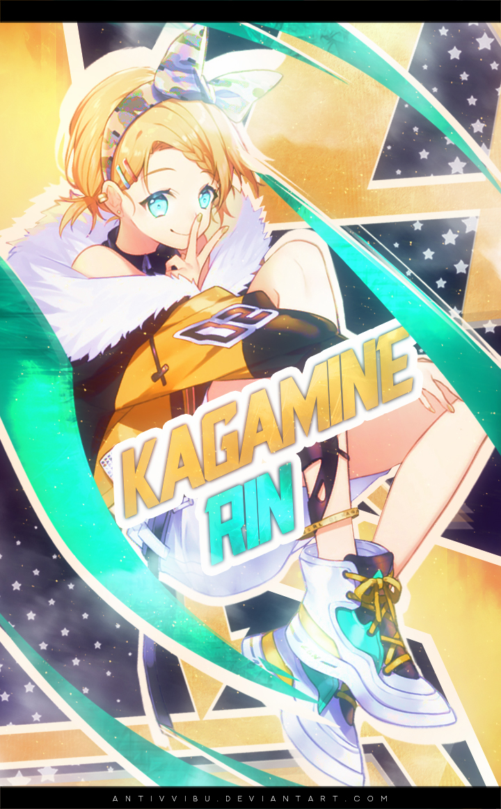 Kagamine Rin by AntiVVIBU on DeviantArt