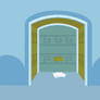 Interior Of Dash's Front Door