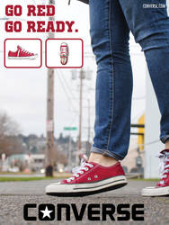 Converse Red Single Page Ad