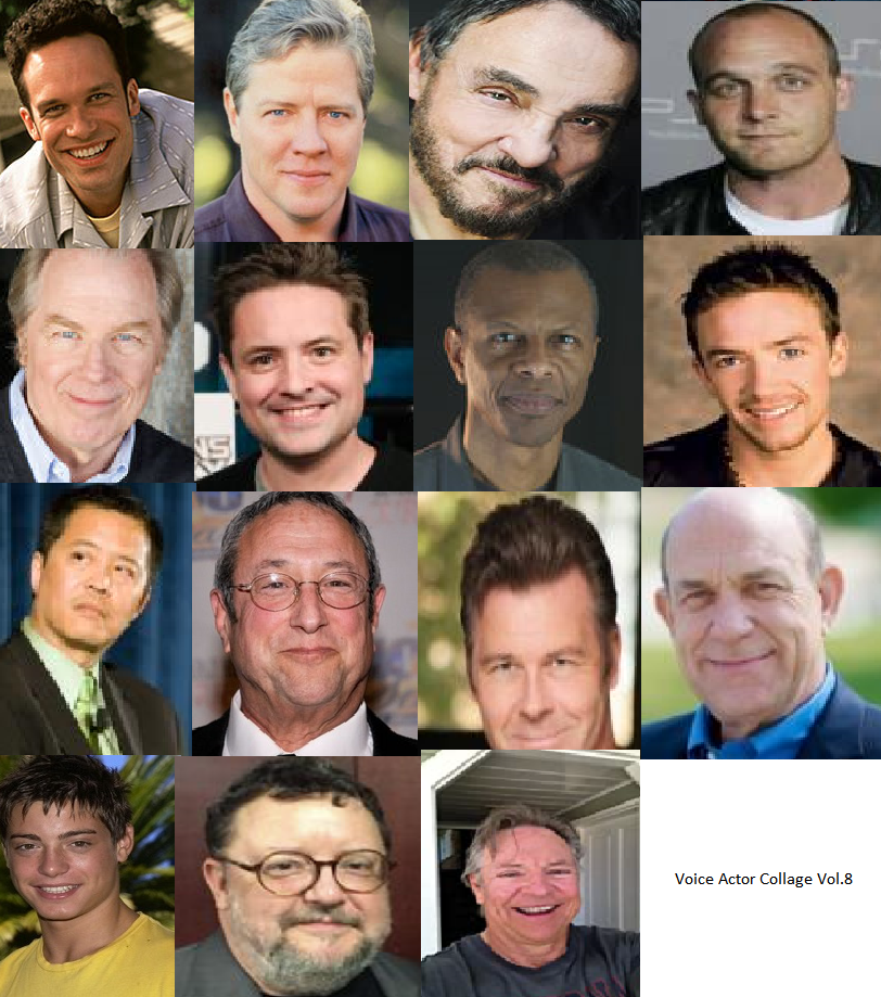 Voice Actor Collage Vol.8 by ways-hero on DeviantArt
