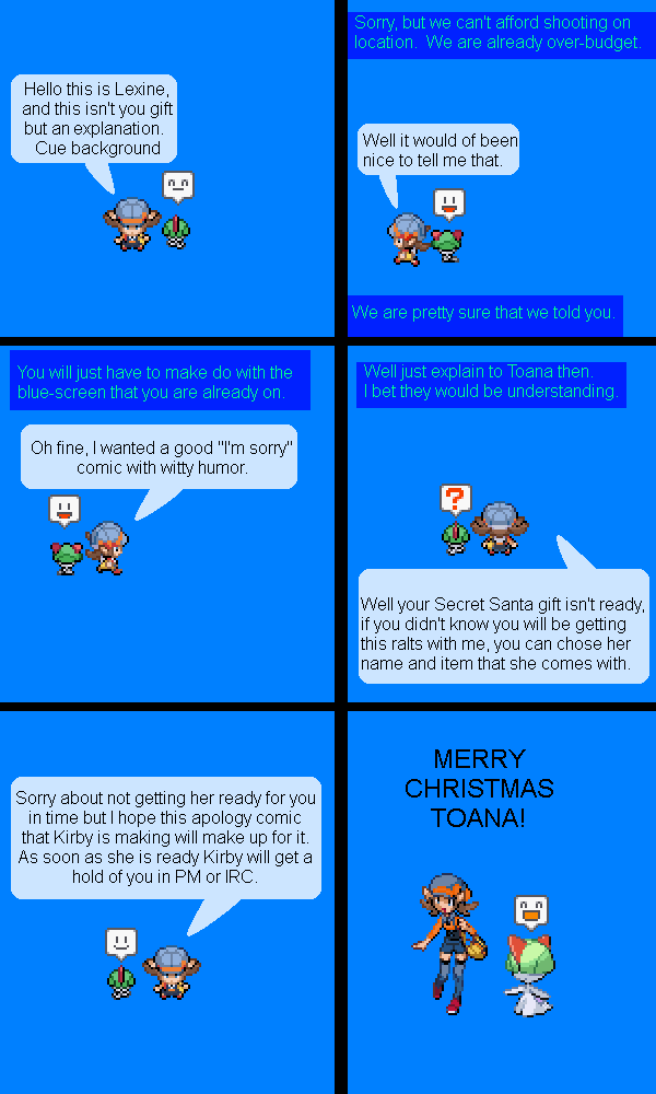 Toana gift comic