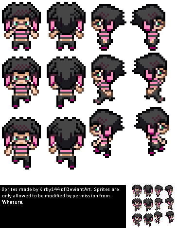 Ashura sprite sheet x4