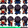 Human Lea Sprite sheet x4