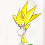 Super Sonic: Colored Pencils