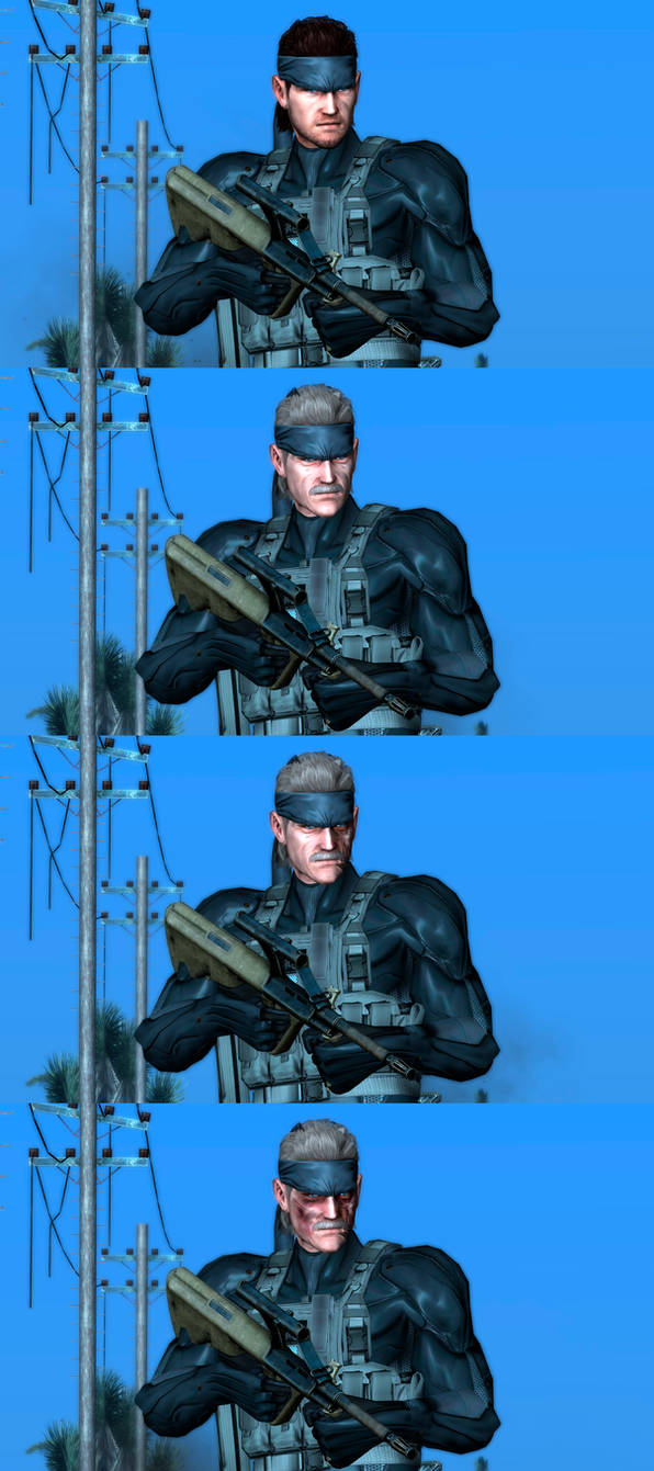 Solid Snake Variations by lsquall on DeviantArt