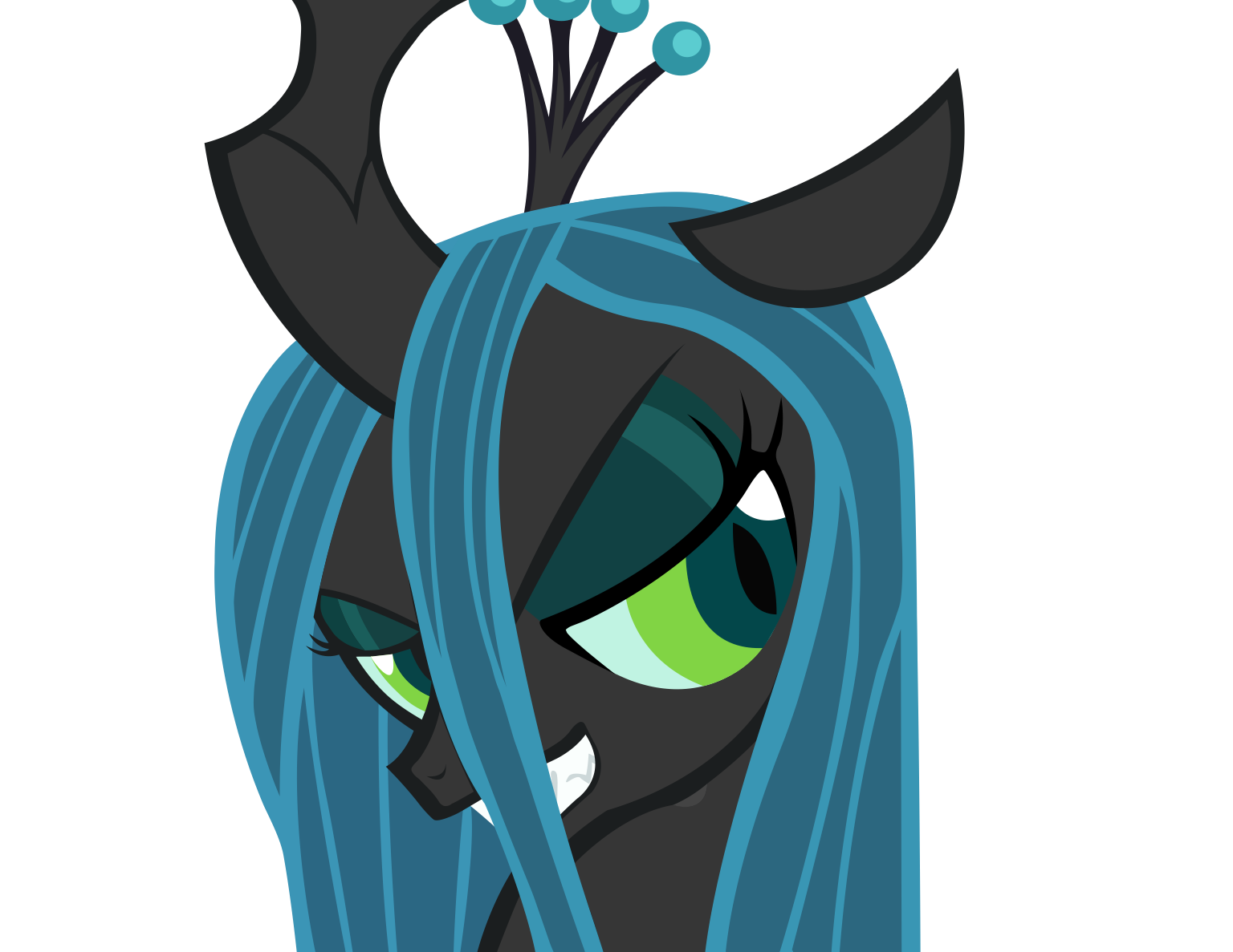 Chrysalis Devious Face Vector