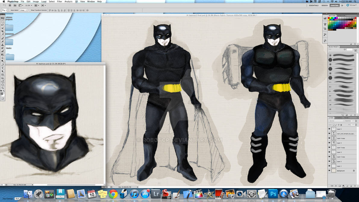 Batman Portrait Simple Batman Simple by robotcp on DeviantArt