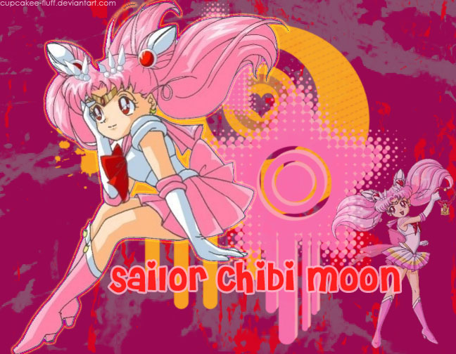 Sailor Chibi Moon wallpaper by Cupcakee-Fluff on DeviantArt