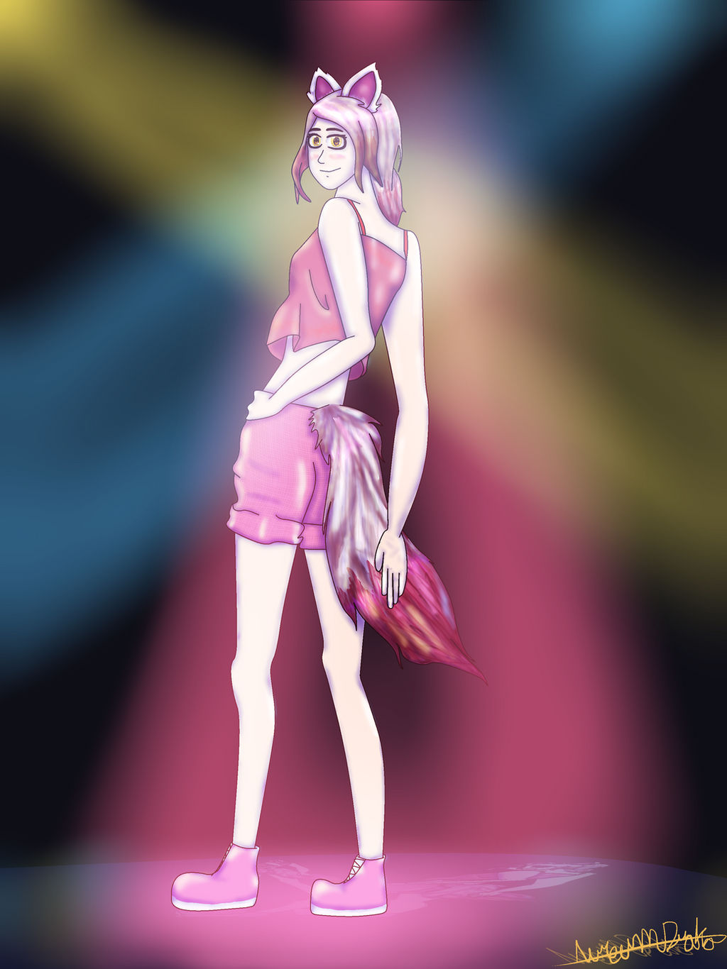 Foxy Humanized Humanized Funtime Foxy by Aureumdrako on DeviantArt