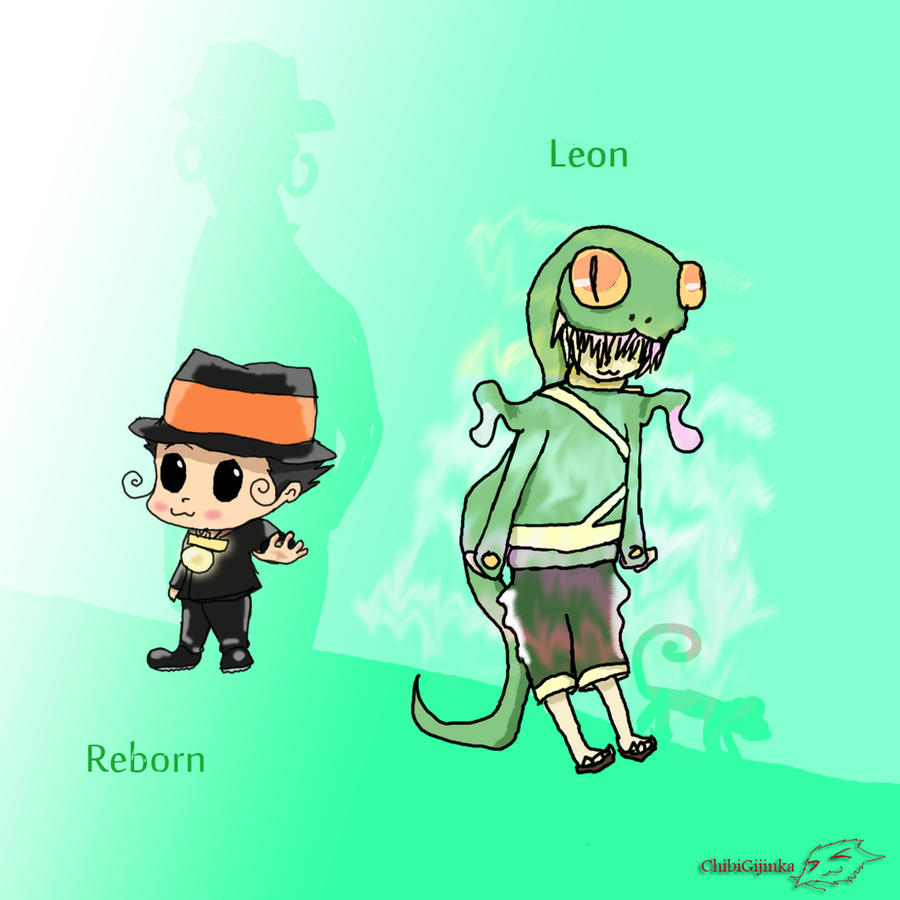 Gijinka : Leon and Reborn