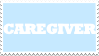 Blue Caregiver | Stamp