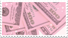 Pink Money | Stamp