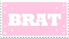 Pink Brat | Stamp