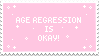 Age Regression | Stamp by PuniPlush