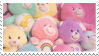 Care Bear Plushie Pile | Stamp