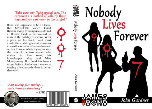 Nobody Lives Forever Cover Design